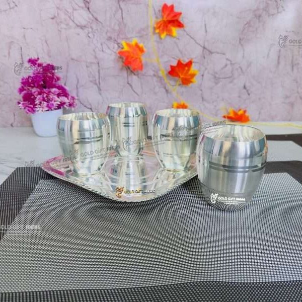 glass set for kitchen, glass set gift, glass set of 6, glass set for water, glass set for juice, glass set for bar, glass sets for drinking, glass set with tray, silver plated glass tray set, glass set for gift