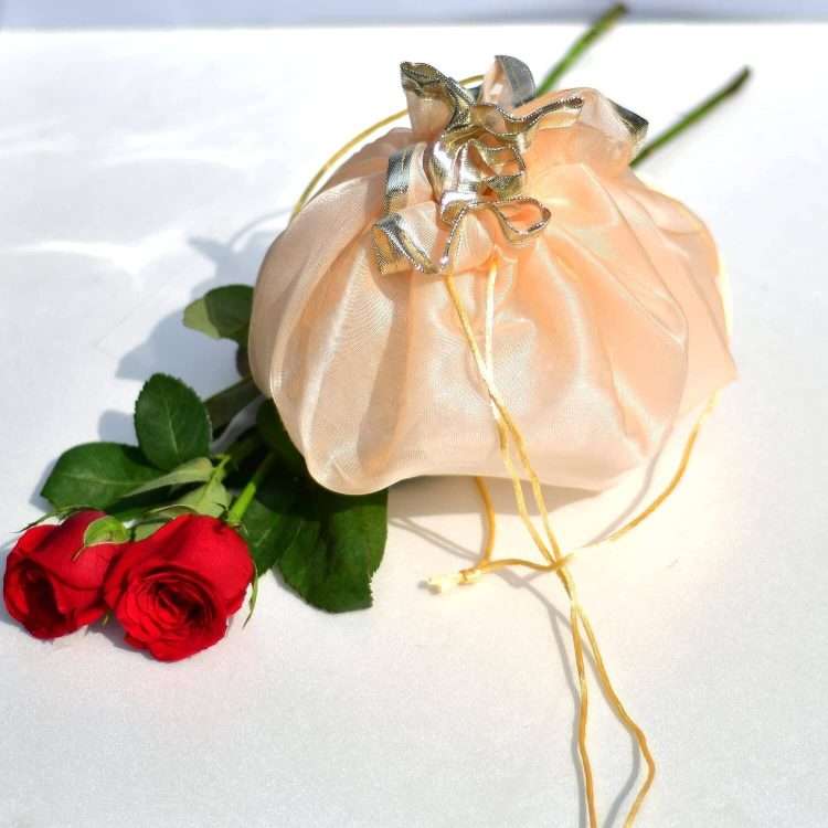 Organza Fancy Tissue Potli Pouches (3) Organza gift bags, organza gift bags for jewelry, organza gift bags favors, organza fabric gift bags, organza gift pouches, floral organza gift bags, small organza bags for gifts, 100pcs organza gift bags with drawstring for wedding, Gift bags glitter, gift bags for birthday, gift bags for kids, gift bags for marriage, gift bags for wedding, gift bags for baby shower