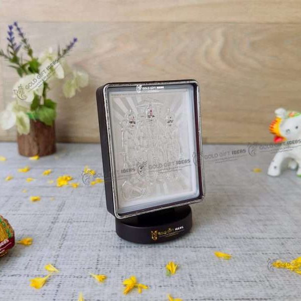 Pure Silver Ram Frame Silver ram darbar frame silver ram photo frame housewarming return gift