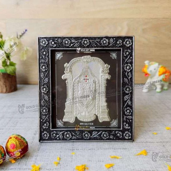 Silver Tirupati Balaji photo frame, silver Tirupati Balaji frame pure silver Balaji frame for git silver Tirupati Balaji frame for pooja silver Balaji frame, Tirupati Balaji frame Tirupati Balaji photo frame lord Balaji frame sri Balaji frame gold plated Balaji frame silver Balaji frame shree Balaji frame, Balaji with frame religious frame photo frame for gift, religious frame for worship, return gifts, return gifts for wedding return gifts for housewarming