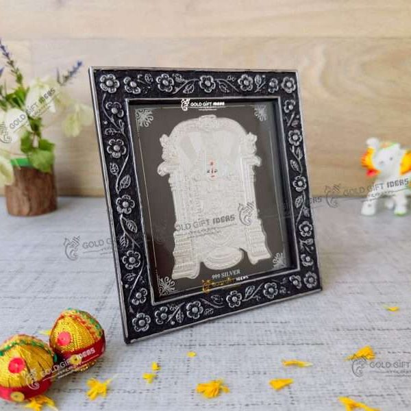 Silver Tirupati Balaji photo frame, silver Tirupati Balaji frame pure silver Balaji frame for git silver Tirupati Balaji frame for pooja silver Balaji frame, Tirupati Balaji frame Tirupati Balaji photo frame lord Balaji frame sri Balaji frame gold plated Balaji frame silver Balaji frame shree Balaji frame, Balaji with frame religious frame photo frame for gift, religious frame for worship, return gifts, return gifts for wedding return gifts for housewarming