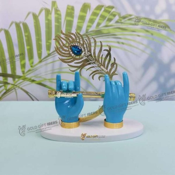 Flute Sculptor Devine flute Krishna Hands Statue krishna frame krishna idol Krishna statue home decor gift wedding return gifts housewarming gift baby shower gift Krishna flute statue pooja items for gift Diwali Gift