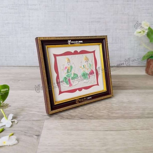 Laxmi ganesh silver frame, silver gift items return gifts for housewarming silver pooja items silver gift articles Lakshmi ganesh photo frames lakshmi Ganesh photo hd lakshmi ganesh photo Diwali laxmi Ganesha photo, laxmi ganesh wooden photo frame, return gifts for Diwali puja, return gifts for housewarming