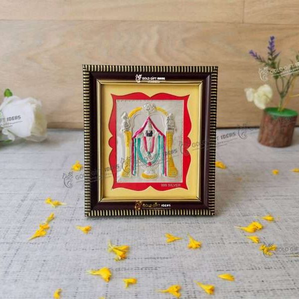Silver Tirupati Balaji photo frame, silver Tirupati Balaji frame pure silver Balaji frame for git silver Tirupati Balaji frame for pooja silver Balaji frame, Tirupati Balaji frame Tirupati Balaji photo frame lord Balaji frame sri Balaji frame gold plated Balaji frame silver Balaji frame shree Balaji frame, Balaji with frame religious frame photo frame for gift, religious frame for worship, return gifts, return gifts for wedding return gifts for housewarming