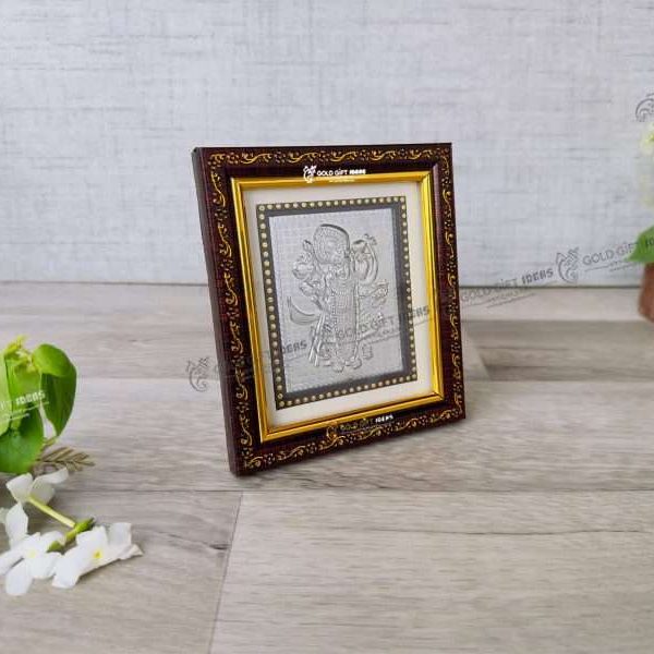 silver shreenathji frame shrinathji silver idol pure silver shreenathji photo frame Shreenathji photo frame, shreenathji photo frame nathdwara, shrinathji photo frame, shreenathji frame with charanpaduka, shreenathji photo frame for gift, return gifts for housewarming, return gifts for pooja, Wooden Momento Gift