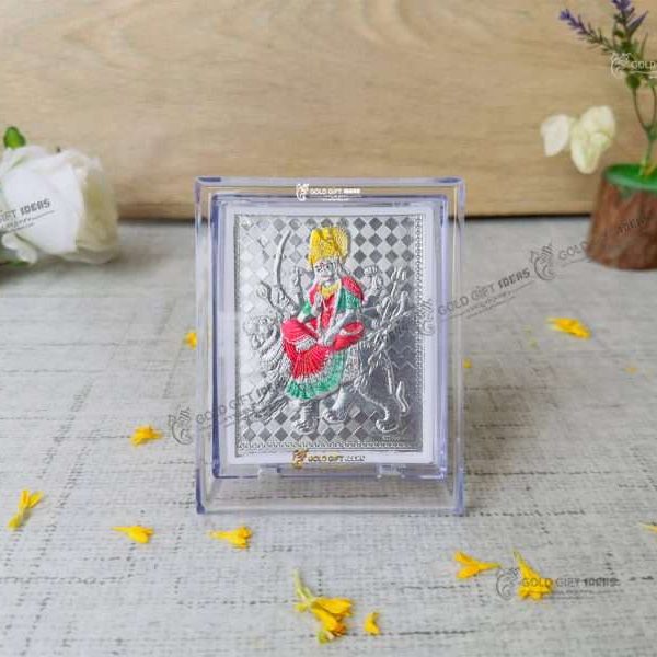999 Silver Ambe Maa Frame, silver durga ma frame silver god photo frame pure silver Durga idol silver gift items return gifts for housewarming silver pooja items silver gift articles Ambe maa photo frame, Ambe maa photo hd, Durga maa photo frame, wooden maa durga photo frame, maa durga photo with quotes, maa durga photo with mantra, Durga maa image with lion, return gifts