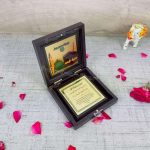 Hajj darshan photo frame, muslim photo frame, Eid gift, hajj mubarak decor hajj mubarak gifts Kaaba Idol Frame Gift islamic gifts for muslims kaaba model for gift Hajj photo with frame momento gift kaaba scale model best islamic gift, return gifts, Wooden Momento Gift