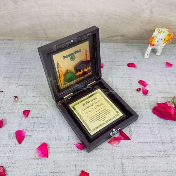 Hajj darshan photo frame, muslim photo frame, Eid gift, hajj mubarak decor hajj mubarak gifts Kaaba Idol Frame Gift islamic gifts for muslims kaaba model for gift Hajj photo with frame momento gift kaaba scale model best islamic gift, return gifts, Wooden Momento Gift
