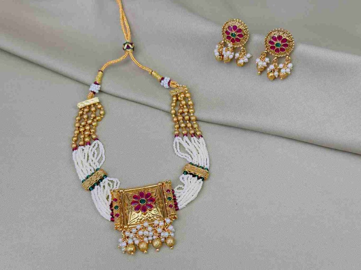 kundan pearl choker necklace kundhan pearl necklace set kundan necklace kundan necklace set kundan necklace for bride kundan necklace set for wedding traditional kundan choker necklace bridal kundan set indian kundan choker necklace kundan studded necklace set necklace for women necklace set for wedding party necklace set for women