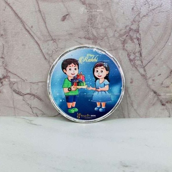 Pure Silver Rakshabandhan coin 999 pure silver coin, Silver coin for wedding gift, silver coin for gift, silver coin for new born baby, silver coin for birthday, silver coin for baby tradition, silver coin for baby shower, silver coin for new baby, silver coin for rakshabandhan gift