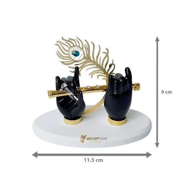 Flute Sculptor Devine flute Krishna Hands Statue krishna frame krishna idol Krishna statue home decor gift wedding return gifts housewarming gift baby shower gift Krishna flute statue pooja items for gift Diwali Gift