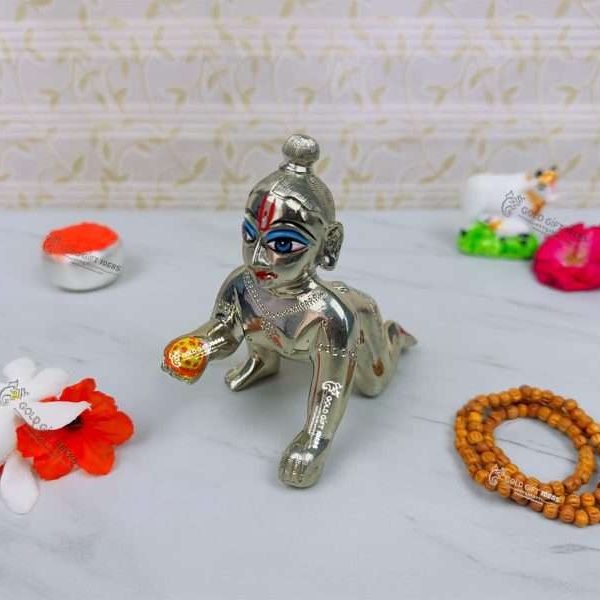 Laddu Bal Gopal, Bal Gopal Murti, Bal Gopal Brass Idol, Laddu Gopal Brass Murti, Brass Laddu Gopal, Brass Krishna Statue, Brass Krishna Murti, Bal Gopal Statue for Home, Bal Gopal Statue for Office, Bal Gopal Statue for Janmashtami, Bal Gopal Idol for Home Decor, Janmashtami Gift Ideas, Return Gifts for Janmashtami, Return Gift for Birthday, Return Gifts for Baby Shower, Return Gifts for Anniversary