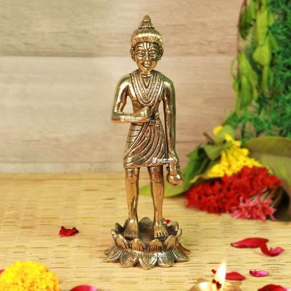 nilkanth varni murti, neelkanth varni statue, nilkanth varni brass idol, brass nilkanth varni, neelkanth murti, return gifts for pooja, diwali gift, diwali return gift, birthday return gift, return gifts, wedding gift, wedding return gift, baby shower gift, baby shower return gift, occasional gift, housewarming gift, housewarming return gift