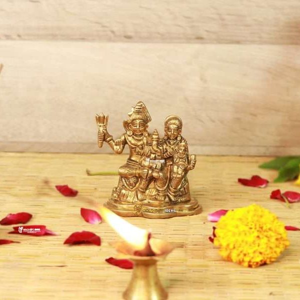 shiv parivar statue, shiv parivar murti, shiv parivar murti for home, brass shiv parivar, shiv parivar brass idol, shiv parivar brass murti, return gifts for pooja, diwali gift, diwali return gift, birthday return gift, return gifts, wedding gift, wedding return gift, baby shower gift, baby shower return gift, occasional gift, housewarming gift, housewarming return gift