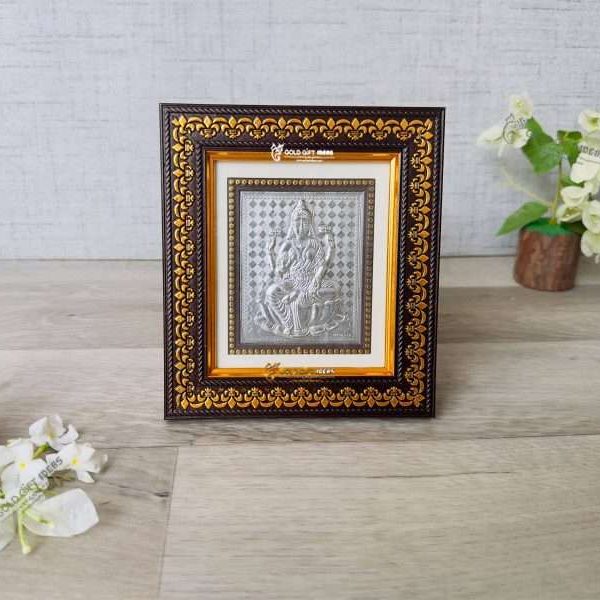 Lakshmi photo frame, silver lakshmi frame, silver lakshmi photo frame, silver laxmi frame silver gift items return gifts for housewarming silver pooja items silver gift articles Lakshmi photo frame, lakshmi devi photo frames, goddess lakshmi photo frame, lakshmi frame with charan paduka, mahalaxmi photo frame, Kolhapur mahalaxmi photo frame, return gifts for Diwali, photo frame for gift religious frame for worship, return gifts